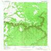 Calloway Butte AZ topo map, 1:24000 Scale, 7.5 X 7.5 Minute, Historical, 1965, Updated 1967, 26.8 x 22.1 in - Polypropylene view 1