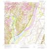 YellowMaps Oakville MO topo map, 1:24000 Scale, 7.5 X 7.5 Minute, Historical, 1954, Updated 1975, 26.9 x 22 in - Tyvek