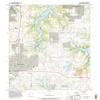 YellowMaps Lake Jacomo MO topo map, 1:24000 Scale, 7.5 X 7.5 Minute, Historical, 1990, Updated 1995, 26.9 x 21.9 in - Tyvek view 1