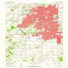 YellowMaps Springfield MO topo map, 1:24000 Scale, 7.5 X 7.5 Minute, Historical, 1960, Updated 1961, 26.9 x 21.9 in - Polypropylene view 1