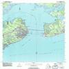 YellowMaps Bay St Louis MS topo map, 1:24000 Scale, 7.5 X 7.5 Minute, Historical, 1993, Updated 1995, 26.8 x 22 in - Polypropylene view 1