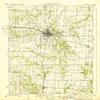 YellowMaps Mexico MO topo map, 1:62500 Scale, 15 X 15 Minute, Historical, 1932, 19.9 x 16.3 in - Tyvek view 1