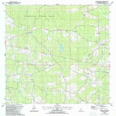 YellowMaps Bewelcome MS topo map, 1:24000 Scale, 7.5 X 7.5 Minute, Historical, 1988, Updated 1988, 26.8 x 22 in - Tyvek