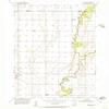 Mellette SD topo map, 1:24000 Scale, 7.5 X 7.5 Minute, Historical, 1954, Updated 1955, 27 x 21.9 in - Polypropylene view 1