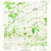 YellowMaps Advance MO topo map, 1:24000 Scale, 7.5 X 7.5 Minute, Historical, 1963, Updated 1964, 26.7 x 21.9 in - Polypropylene view 1