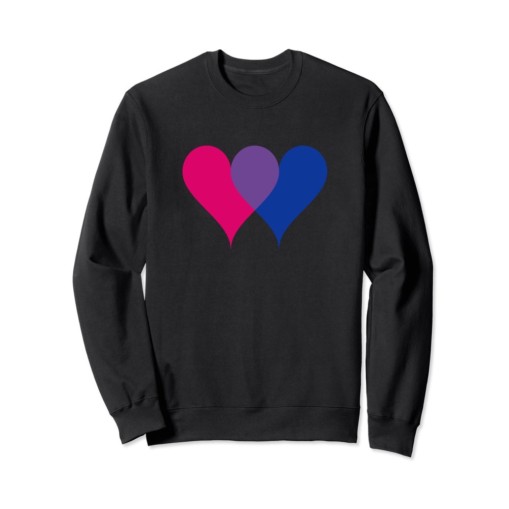 Bisexual Double Heart - Bi color pride