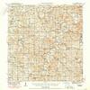 YellowMaps Drynob MO topo map, 1:62500 Scale, 15 X 15 Minute, Historical, 1943, Updated 1950, 20.7 x 16.8 in - Tyvek view 1