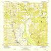 Belmont MS topo map, 1:24000 Scale, 7.5 X 7.5 Minute, Historical, 1951, Updated 1951, 26.9 x 21.9 in - Polypropylene view 1