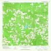 YellowMaps Hattiesburg SW MS topo map, 1:24000 Scale, 7.5 X 7.5 Minute, Historical, 1965, Updated 1966, 27.1 x 22 in - Polypropylene