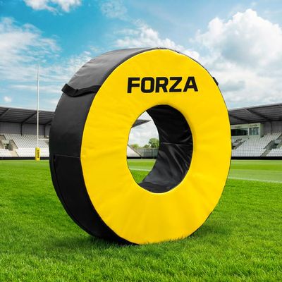 NWS Forza Football Tackle Ring - Pro Model - Weatherproof PVC - 3 Sizes (Senior)