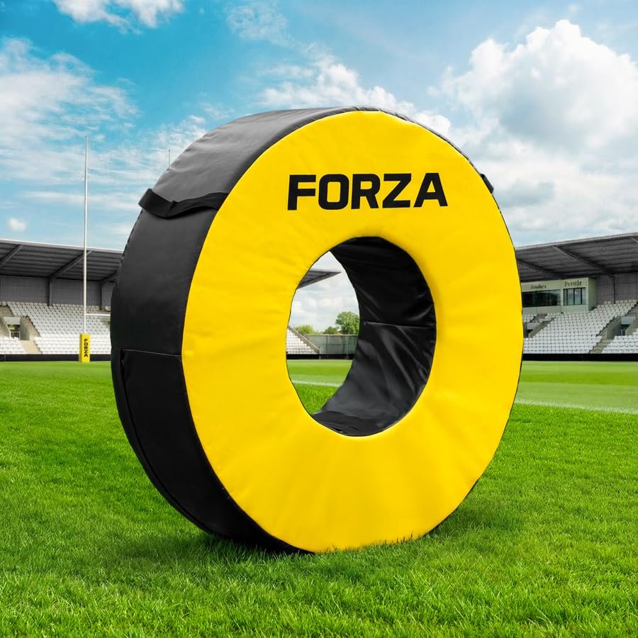NWS Forza Football Tackle Ring - Pro Model - Weatherproof PVC - 3 Sizes (Senior)