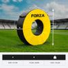 NWS Forza Football Tackle Ring - Pro Model - Weatherproof PVC - 3 Sizes (Senior) view 2