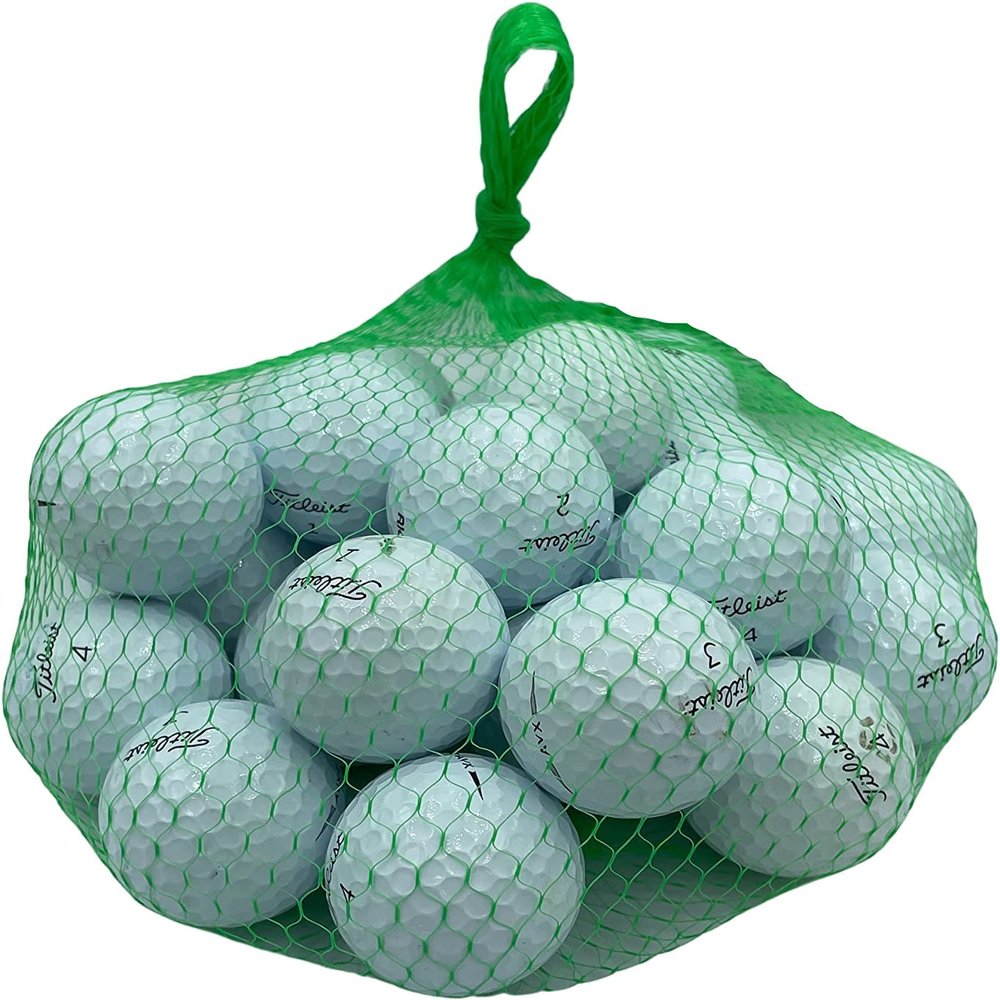 AVX 24 White Near Mint Recycled (Used) Golf Balls White 2 Dozen