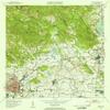 YellowMaps Ponce PR topo map, 1:30000 Scale, 7.5 X 7.5 Minute, Historical, 1952, Updated 1953, 21.8 x 19.6 in - Tyvek