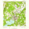 YellowMaps Clinton MA topo map, 1:24000 Scale, 7.5 X 7.5 Minute, Historical, 1950, Updated 1962, 26.8 x 22 in - Polypropylene view 1