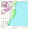 YellowMaps Perrine FL topo map, 1:24000 Scale, 7.5 X 7.5 Minute, Historical, 1956, Updated 1970, 26.9 x 22.9 in - Tyvek view 1