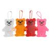 MFC PRO 4Pcs Safety Reflector - Bear Shapes - Stylish Reflective Gear for Jackets, Bags, Purses, Backpacks, Strollers and Wheelchairs,Christmas Halloween Party Hanging Decoration (Bear) view 2