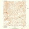 YellowMaps Battle Mountain WY topo map, 1:24000 Scale, 7.5 X 7.5 Minute, Historical, 1952, Updated 1954, 26.9 x 21.6 in - Polypropylene view 1