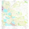 YellowMaps Lake Arbuckle SW FL topo map, 1:24000 Scale, 7.5 X 7.5 Minute, Historical, 1952, Updated 1973, 26.9 x 22.9 in - Polypropylene view 1