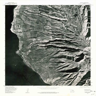 YellowMaps Lahaina HI topo map, 1:24000 Scale, 7.5 X 7.5 Minute, Historical, 1978, Updated 1981, 27.1 x 24 in - Polypropylene