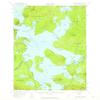 YellowMaps Moosehead Lake ME topo map, 1:62500 Scale, 15 X 15 Minute, Historical, 1957, Updated 1961, 20.8 x 17 in - Tyvek view 1