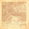 YellowMaps Alhambra CA topo map, 1:24000 Scale, 7.5 X 7.5 Minute, Historical, 1924, 21.7 x 18 in - Tyvek