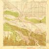 YellowMaps Valyermo CA topo map, 1:24000 Scale, 7.5 X 7.5 Minute, Historical, 1940, 20.3 x 17.4 in - Polypropylene view 1