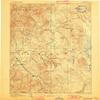 YellowMaps Ashland OR topo map, 1:250000 Scale, 1 X 1 Degree, Historical, 1893, Updated 1901, 19.6 x 16 in - Tyvek view 1