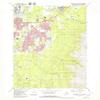 YellowMaps Anchorage A 8 NE AK topo map, 1:25000 Scale, 7.5 X 7.5 Minute, Historical, 1979, Updated 1980, 26.9 x 22 in - Polypropylene view 1
