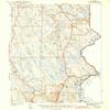 YellowMaps Amity ME topo map, 1:62500 Scale, 15 X 15 Minute, Historical, 1943, 19.8 x 15 in - Polypropylene view 1