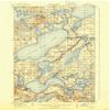 YellowMaps Battle Lake MN topo map, 1:62500 Scale, 15 X 15 Minute, Historical, 1914, Updated 1944, 20.18 x 16.53 in - Polypropylene view 1