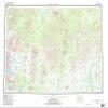 YellowMaps Taylor Mountains AK topo map, 1:250000 Scale, 1 X 3 Degree, Historical, 1954, Updated 1994, 22.8 x 29.7 in - Polypropylene view 1
