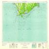 YellowMaps Apalachicola FL topo map, 1:250000 Scale, 1 X 2 Degree, Historical, 1960, Updated 1960, 22.1 x 34.1 in - Paper view 1