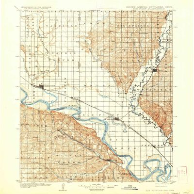 YellowMaps Elk Point SD topo map, 1:125000 Scale, 30 X 30 Minute, Historical, 1907, Updated 1936, 19.8 x 16.4 in - Tyvek