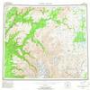 YellowMaps Talkeetna Mountains AK topo map, 1:250000 Scale, 1 X 3 Degree, Historical, 1954, Updated 1966, 22.3 x 27 in - Polypropylene view 1
