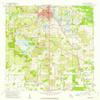 YellowMaps Dade City FL topo map, 1:24000 Scale, 7.5 X 7.5 Minute, Historical, 1960, Updated 1962, 26.8 x 23 in - Polypropylene view 1