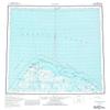 YellowMaps Barrow AK topo map, 1:250000 Scale, 1 X 3 Degree, Historical, 1955, Updated 1981, 23.1 x 20.2 in - Tyvek view 1