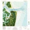 YellowMaps Fernandina Beach FL topo map, 1:24000 Scale, 7.5 X 7.5 Minute, Historical, 1981, Updated 1988, 28 x 24 in - Tyvek view 1