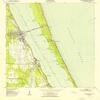 Melbourne East FL topo map, 1:24000 Scale, 7.5 X 7.5 Minute, Historical, 1951, 27 x 22.9 in - Polypropylene view 1
