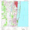 YellowMaps Lake Worth FL topo map, 1:24000 Scale, 7.5 X 7.5 Minute, Historical, 1945, Updated 1968, 26.9 x 23 in - Polypropylene view 1