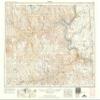 YellowMaps Pierre SD topo map, 1:250000 Scale, 1 X 2 Degree, Historical, 1958, 21.7 x 28.6 in - Polypropylene view 1