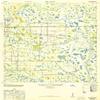 YellowMaps Bee Ridge FL topo map, 1:24000 Scale, 7.5 X 7.5 Minute, Historical, 1947, 28.8 x 21.9 in - Tyvek view 1