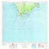 YellowMaps Apalachicola FL topo map, 1:250000 Scale, 1 X 2 Degree, Historical, 1957, Updated 1968, 22.1 x 34.1 in - Tyvek view 1