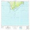 YellowMaps Apalachicola FL topo map, 1:250000 Scale, 1 X 2 Degree, Historical, 1957, Updated 1976, 22.1 x 34 in - Polypropylene view 1