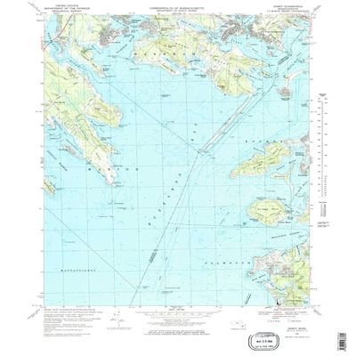 YellowMaps Onset MA topo map, 1:25000 Scale, 7.5 X 7.5 Minute, Historical, 1967, Updated 1978, 26.8 x 22 in - Polypropylene