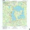 YellowMaps Assawompset Pond MA topo map, 1:25000 Scale, 7.5 X 7.5 Minute, Historical, 1997, Updated 1999, 26.5 x 20.5 in - Polypropylene view 1