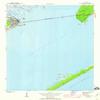 YellowMaps Apalachicola FL topo map, 1:24000 Scale, 7.5 X 7.5 Minute, Historical, 1943, Updated 1960, 26.8 x 22.9 in - Polypropylene view 1