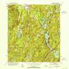 YellowMaps Wales MA topo map, 1:31680 Scale, 7.5 X 7.5 Minute, Historical, 1952, Updated 1954, 20.8 x 17 in - Polypropylene view 1
