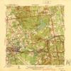 Ludlow MA topo map, 1:31680 Scale, 7.5 X 7.5 Minute, Historical, 1939, 20.9 x 15.8 in - Polypropylene view 1