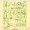 YellowMaps Amherst WI topo map, 1:48000 Scale, 15 X 15 Minute, Historical, 1957, Updated 1959, 27.19 x 21.51 in - Polypropylene view 1